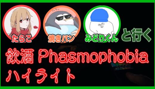 酒を片手にホラゲーしたらこうなるハイライト【#限界切り抜き】