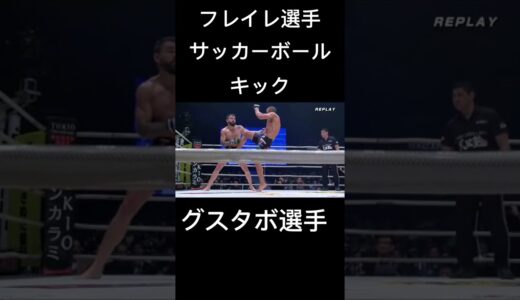 サッカーボールキックがやばい#rizin #切り抜き