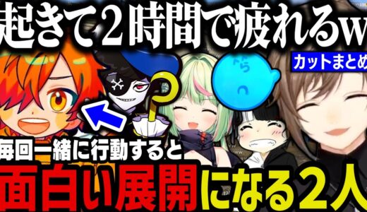 【まとめ】一緒に行動すると毎回面白い展開になる２人ｗｗｗ【叶/にじさんじ切り抜き/ストグラ切り抜き】